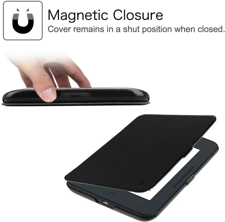 Case for Barnes and Noble Nook GlowLight 3 eReader 2017 Model BNRV520 Cover USA - Image 3 of 4