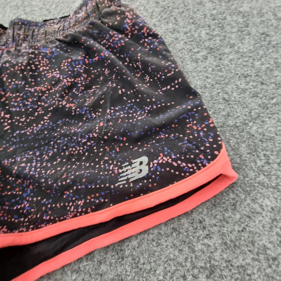 New Balance Shorts Kids LARGE black Running activewear sports walking size L - Image 2 of 4