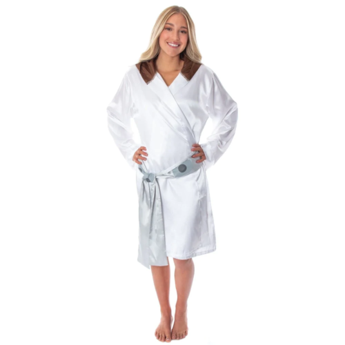 Star Wars Princess Leia Silky Satin Costume Robe - Picture 1 of 4