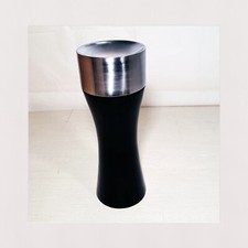 Posacenere da Terra Vintage ARTEMIDE Emma Gismondi Schweinberge  Anni ‘70 Nero