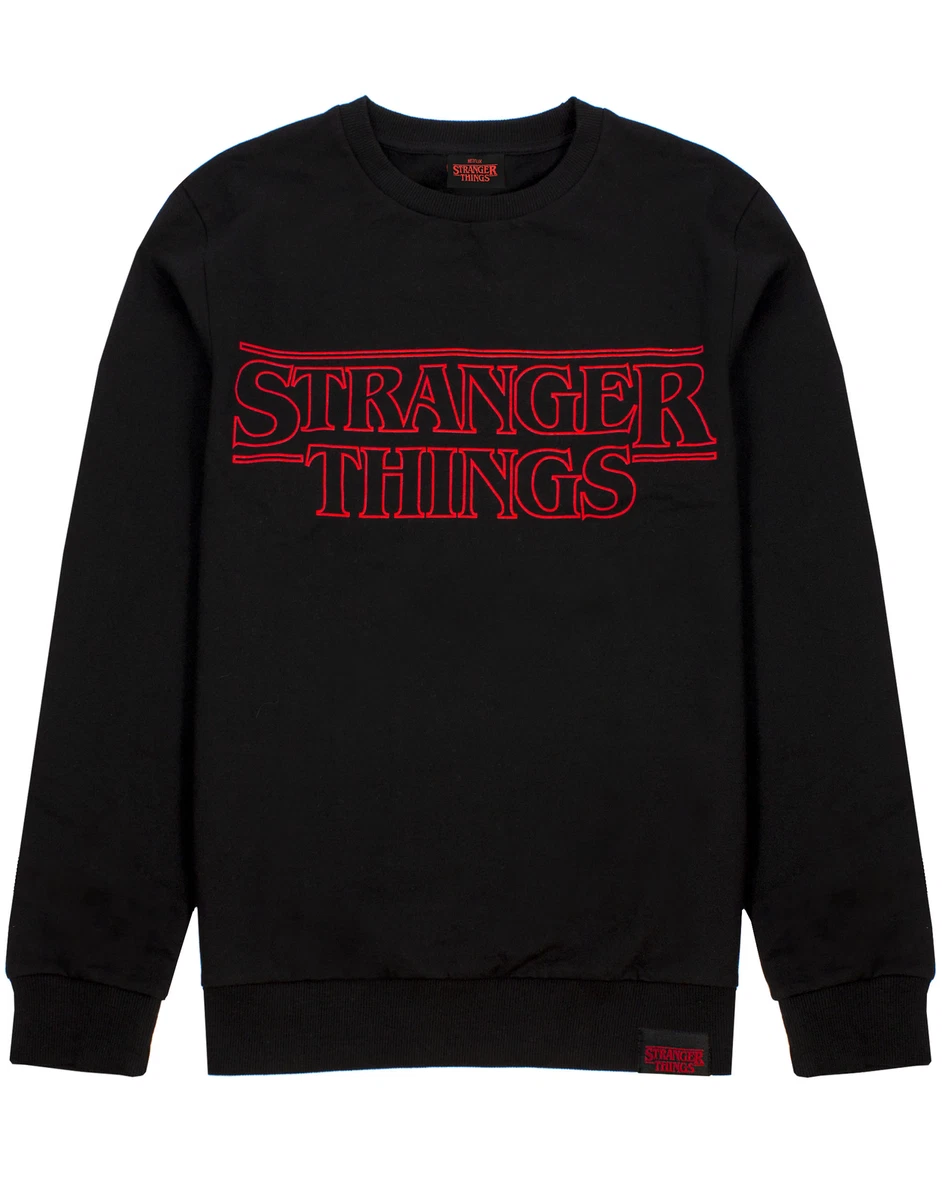 Stranger Things Jumper Women Ladies Logo Hoodie Sweater Merchandise | eBay