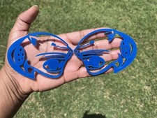 Blue Jaguar Badge Emblem New Custom Blue Jaguar Badge Emblem New Custom