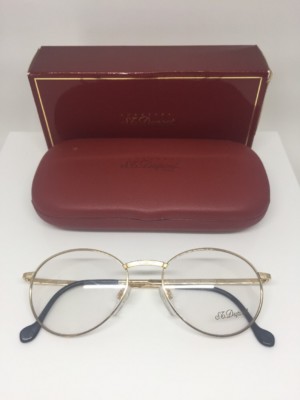 ST DUPONT D060 Eyeglasses Frames 23 Karat Gold Plated V 6050 Made In Austria