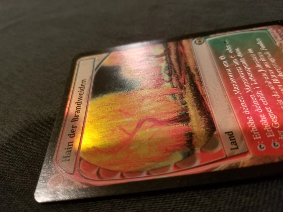 MTG 1x Future Sight German FOIL Grove of the Burnwillows - see description - Image 3 of 4