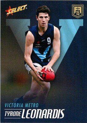 2015 Sydney Swans AFL Select Future Force Rookie Card - Tyrone Leonardis
