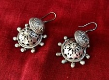 Nuovi Orecchini Jhumka Classici Etnici Per Le Donne Nepal India Orecchini Con Nappa Intagliata A Forma Di Elefante Vintage Brincos Kolczyki - Foto 9