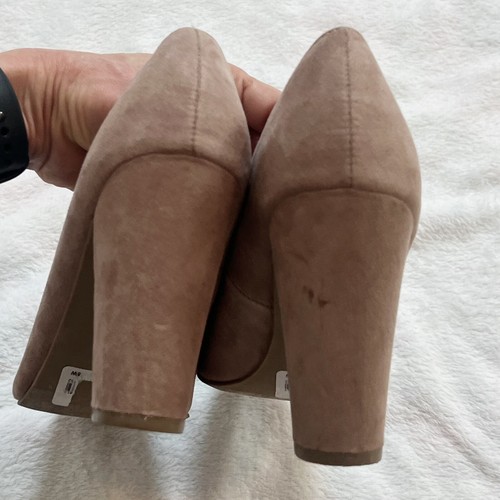 Zapatos de salón minimalistas Lane Bryant de gamuza sintética con punta puntiaguda talla 8W - Imagen 5 de 7