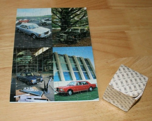 Rolls Royce (official) Jigsaw Puzzle, Cubed Box. C 1982,Vintage - Picture 3 of 8