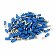 100 Pcs Blue MPD2-195 16-14 AWG Insulating Female Crimp Terminal Connector ✦KD