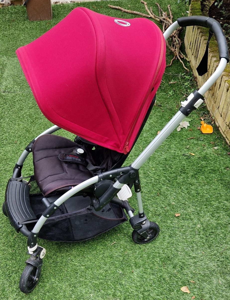 Lightweight Buggies Bugaboo Bee Second Hand Bugaboo Bee Pram, Red