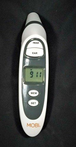 Exergen Temporal Artery Thermometer & Mobi Ear & Forehead Labeled Units - Picture 6 of 10