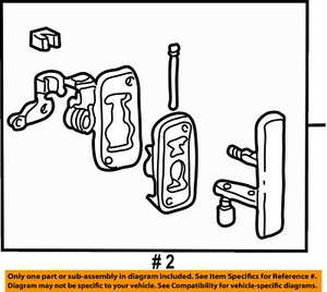 ford oem 92 02 e 350 econoline club wagon side sliding door handle Ford F700 Parts Diagram image is loading ford oem 92 02 e 350 econoline club