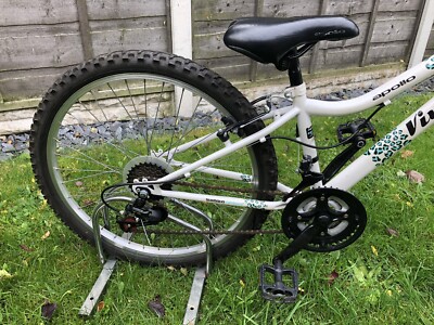 Kids 24 Wheel Apollo Vivid Mountain Bike Used Condition Front Suspension eBay