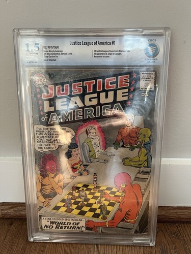 Justice League of America JLA #1 -CBCS 1.5  1960