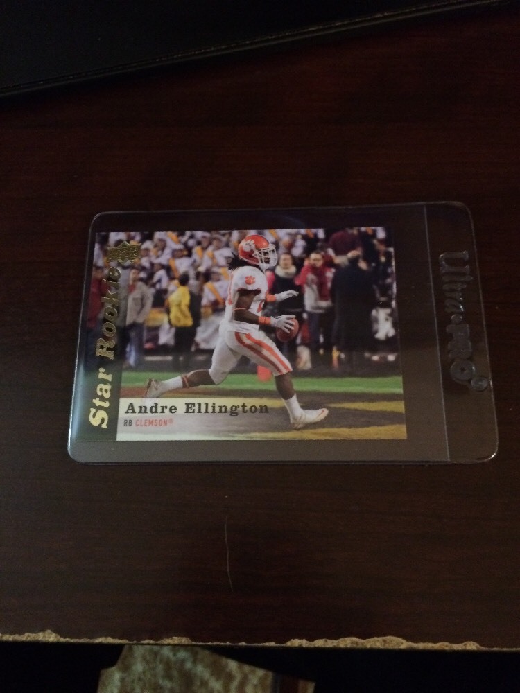 2013 Upper Deck Star Rookie #107 - Andre Ellington - Clemson Tigers