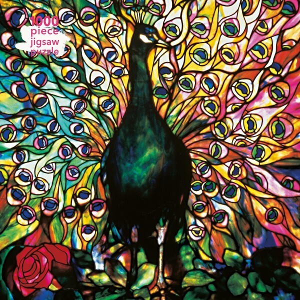 Flame Tree Publishing Displaying Peacock 1000 piece jigsaw puzzle