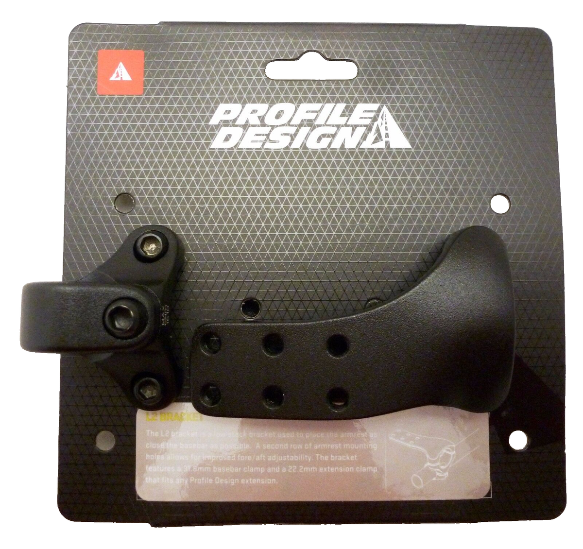 Kit Staffe Aerobar Profile Design L2 – Supporti Per Bici Da Crono/Triathlon (Nero)