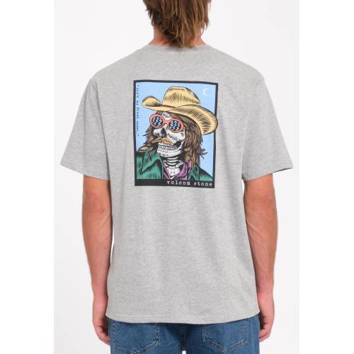 T-shirt Volcom Scowboy heather grey - Foto 1 di 2