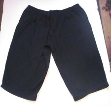 Woman Within Capri comfy lounge Pants Stretchy 32w Petite drawstring j108