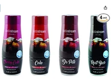 SodaStream 14.8 fl Ounce - Variety Pack - Cherry Cola, Root Beer, Cola, Dr Pete