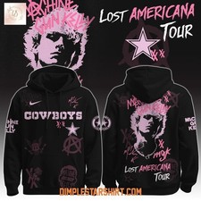 Cowboys x Machine Gun Kelly The Lost Americana Tour 2025 Hoodie 3D