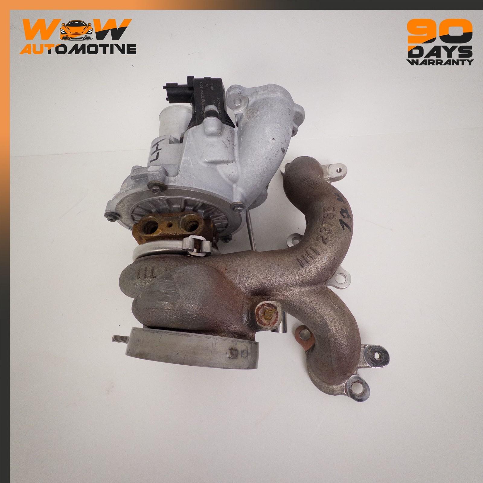 13-19 MASERATI GHIBLI QUATTROPORTE LEFT TURBOCHARGER EXHAUST MANIFOLD OEM