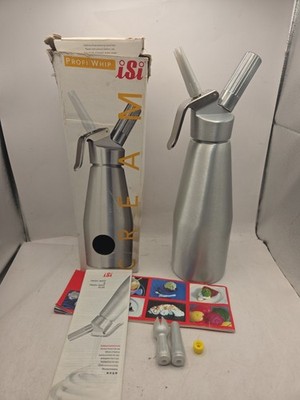 iSi Cream Profi Whipper 1L Austria Stainless Steel  New Open Box Model 2424US