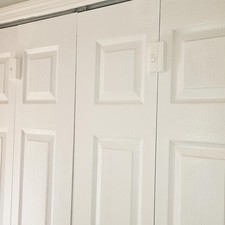 Bifold Door Lock 2 Pack - Child Safety Locks Automatically Locks Your Closet