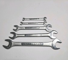 Craftsman Usa Metric Double Open End Wrench Set 6-87-913-1517-1922-24mm Usa