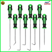 Mini Hook & Pick Set 8-Piece 8.6''- 5.7'' Automotive Tools, Mechanic, Puller DIY