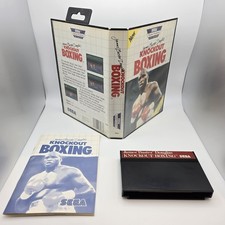 James Buster Douglas Knockout Boxing (Sega Master System) CIB Complete Authentic