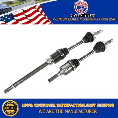 Pair Front CV Axle Shaft Set for 2008-2013 Nissan Rogue 2014-2015 Rogue Select