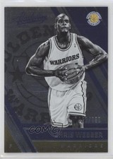2016-17 Panini Absolute Retired /999 Chris Webber #125 HOF 0g46