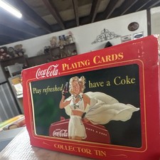 Coca-Cola Colecters Tim With Playing Cards