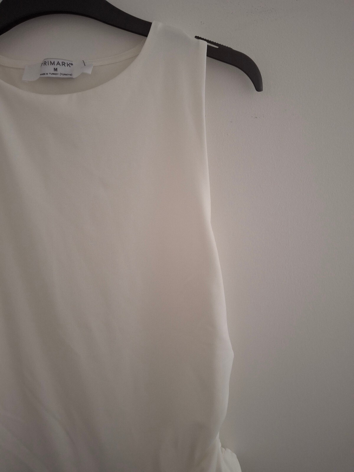 Primark Ivory Sleeveless Top Size Medium 0051 image 3