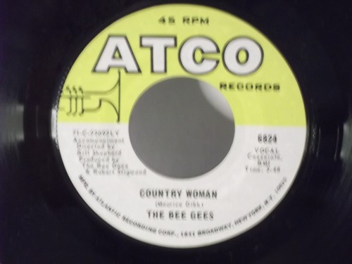 The Bee Gees,Atco 6824,"How Can You Mend A Broken Heart"US,7"45,1971 pop rock,M - Picture 2 of 2