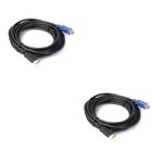 2pcs 5M Male To -15 Male 15Pin Adapter Cable 1080P (without Build-in