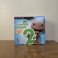 LittleBigPlanet 2 Collector's Edition PS3 - NO DISC - Sealed Plush & Bookends