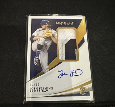 2021 Immaculate Rookie Relic Signatures #151 Josh Fleming Rc Auto 63/99