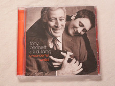 TONY BENNETT & K.D. LANG: A WONDERFUL WORLD MUSIC CD, 12 GREAT TRACKS, COLUMBIA