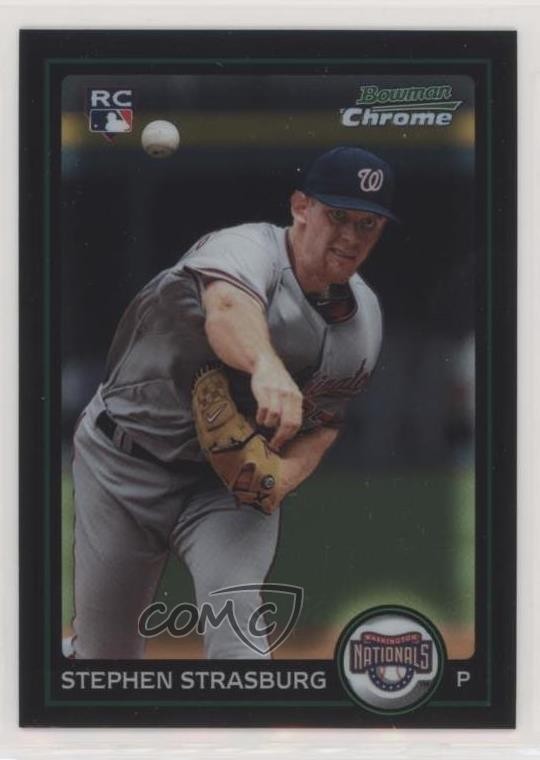 2010 Bowman Chrome Stephen Strasburg #205 00jz