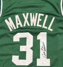 Cedric Maxwell Boston Celtics Autographed Jersey Custom Style with COA-JSA