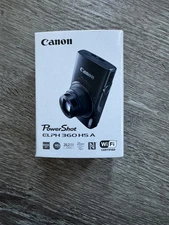 NEW Canon PowerShot ELPH 360 HS A 20.2 MP Digital Camera - Black