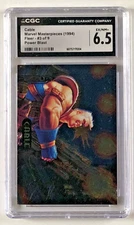 📢 1994 CGC 6.5 Marvel Masterpieces "Cable" #3 of 9, Fleer Power Blast ⭐️