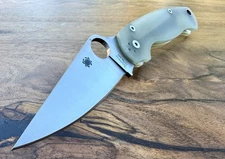 Spyderco Paramilitary 2 Sprint Jade G10 CPM-M4 Folding Pocket Knife C81GM4P2
