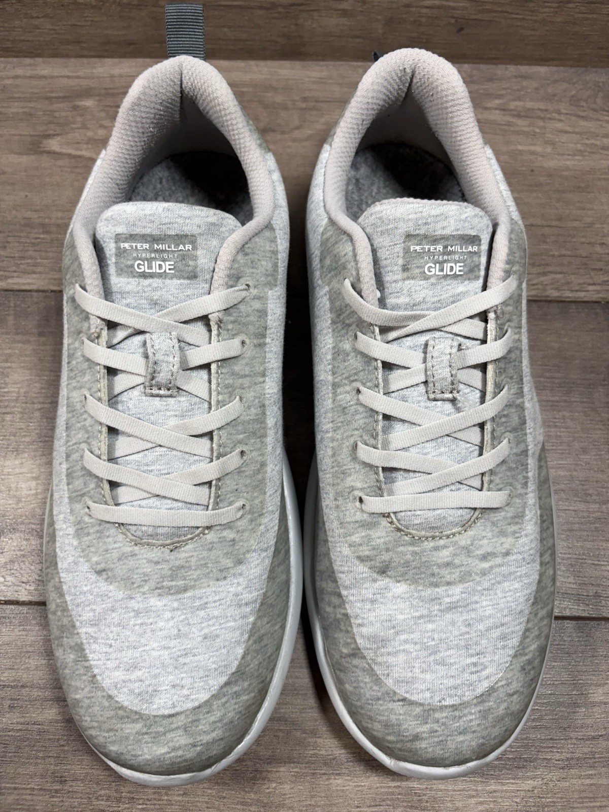 Peter Millar Hyperlight Glide Gray Knit Athletic … - image 4