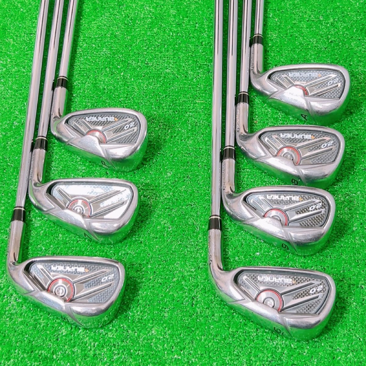 名器　TaylorMade Burner 2.0　等アイアンセット 7本 TaylorMade Burner 2.0 Iron Set 7pcs 5I - 9I, PW, AW NS PRO