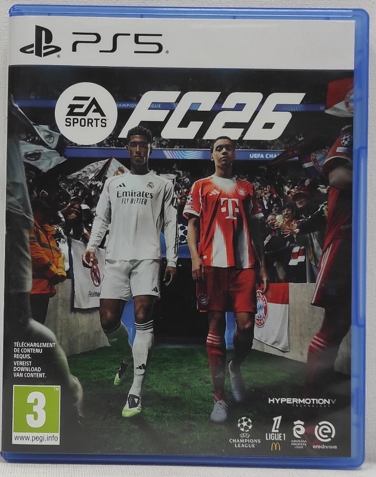 EA SPORTS FC 26 PS5 EURO OCCASION (GAME IN ENGLISH/FRANCAIS/DE/ES/IT), photo 1 sur 2