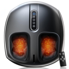 Pacovy Shiatsu Feet Massager Foot Massager Heat Deep Kneading Vibration And Air