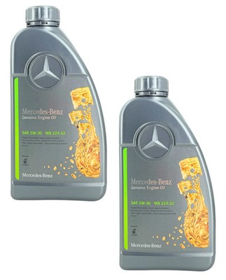 2l Original Mercedes-Benz MB 229.52 5W-30 Motoröl, Genuine Engine Oil OEM
